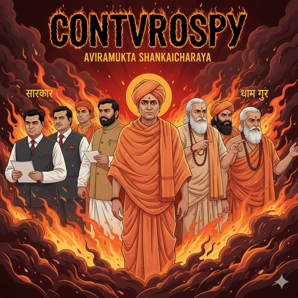 Shankaracharya Controversy Avimukteshwaranand Saraswati Jyotirmath