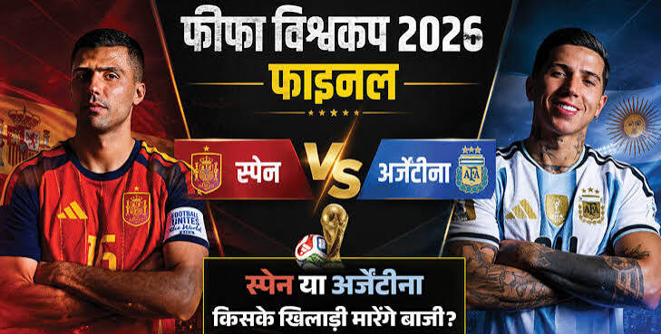 फीफा विश्व कप 2026 फाइनल स्पेन बनाम अर्जेंटीना